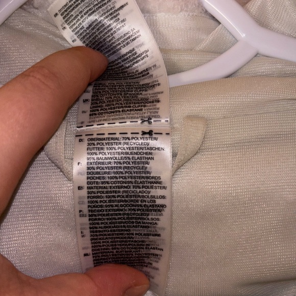 Adidas Sherpa Fleece Zip-Up Hoodie | Women’s L - Picture 10 of 10